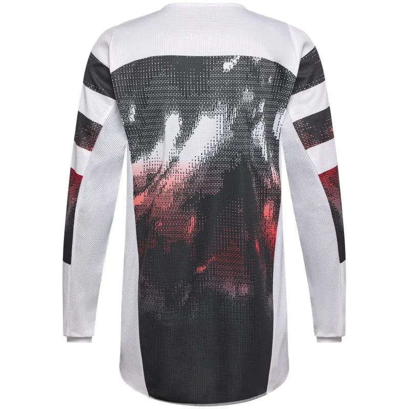 Maillot FOX 180 Kairos blanc/rouge