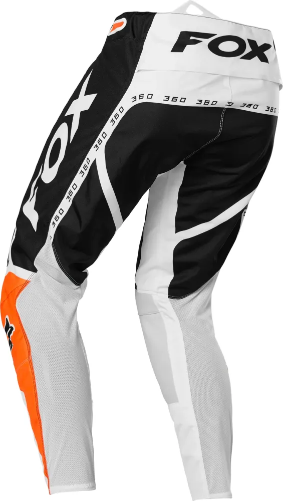 Pantalon FOX 360 Dvide noir/blanc/orange 2022