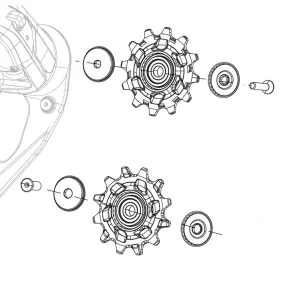 Galets de Dérailleur 12V SRAM FORCE AXS