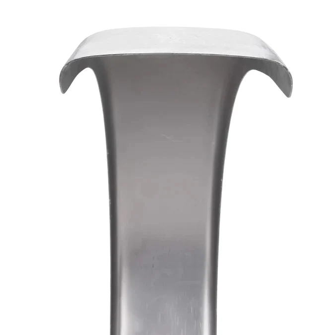Garde-boue arrière plat pour motocyclette Bobbed 6"