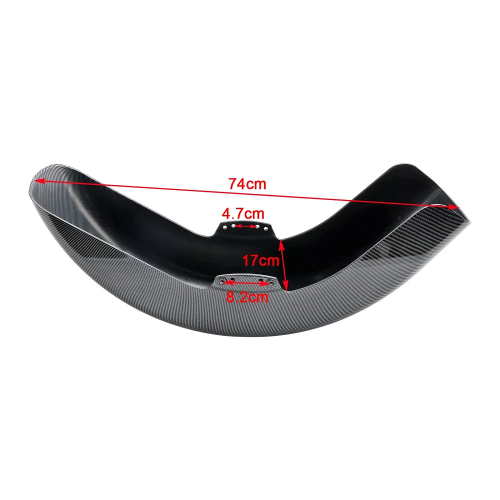 Garde-boue avant ABS Harley Road Glide 2015-2024