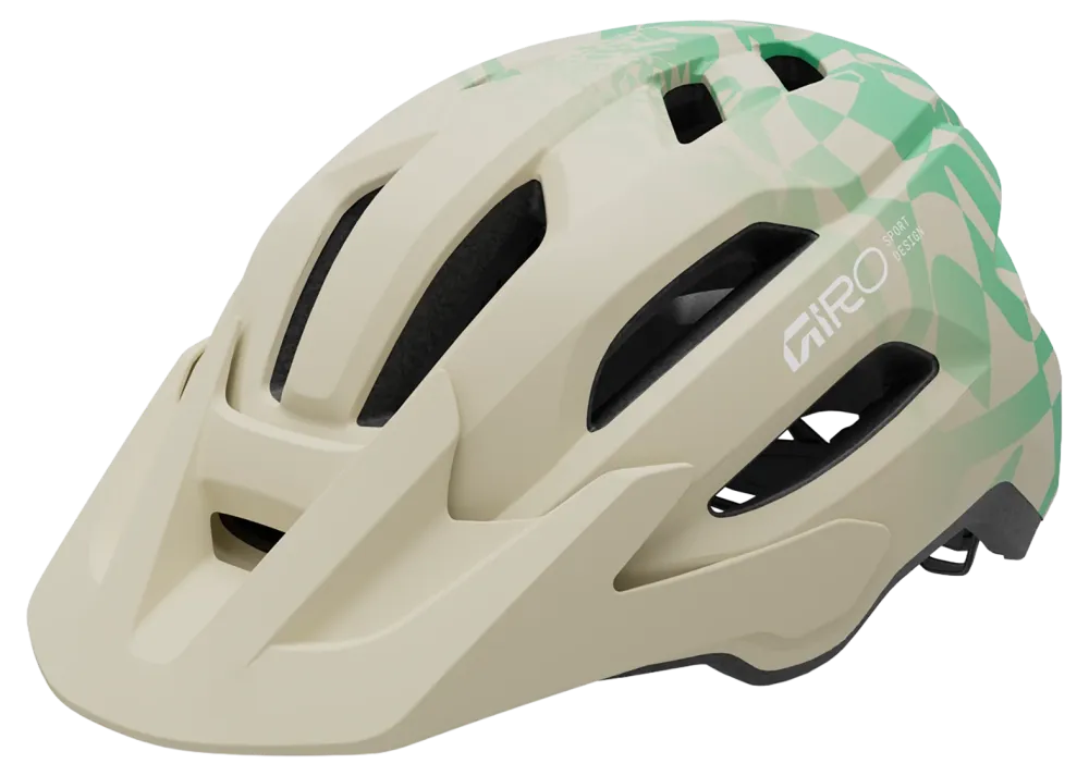 Giro Fixture II casque VTT mat pierre/green rush