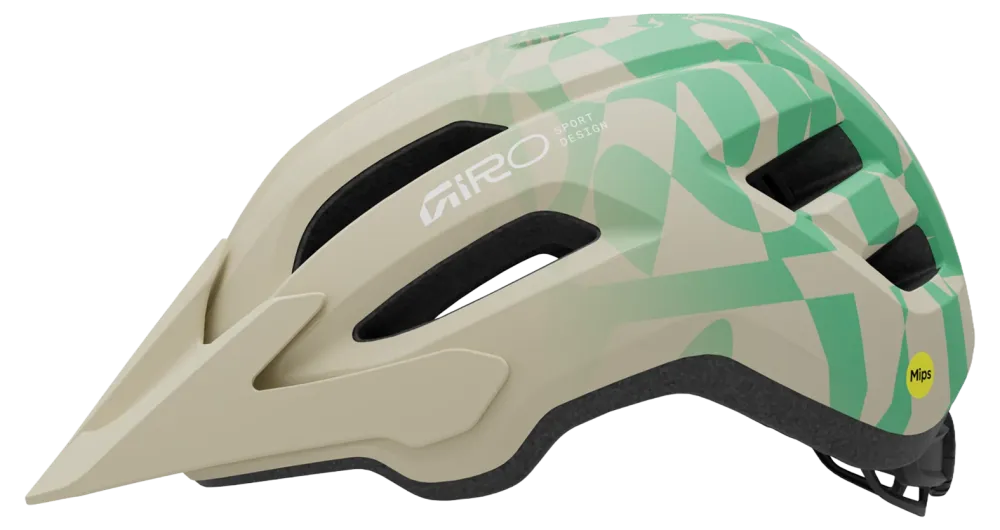 Giro Fixture II casque VTT mat pierre/green rush