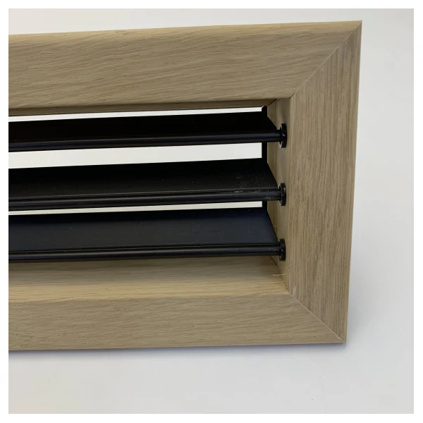 Grille de climatisation Veco MGRS407 Techwood Chêne 405 x 75mm