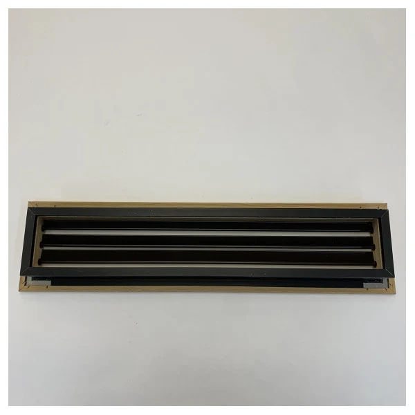 Grille de climatisation Veco MGRS407 Techwood Chêne 405 x 75mm