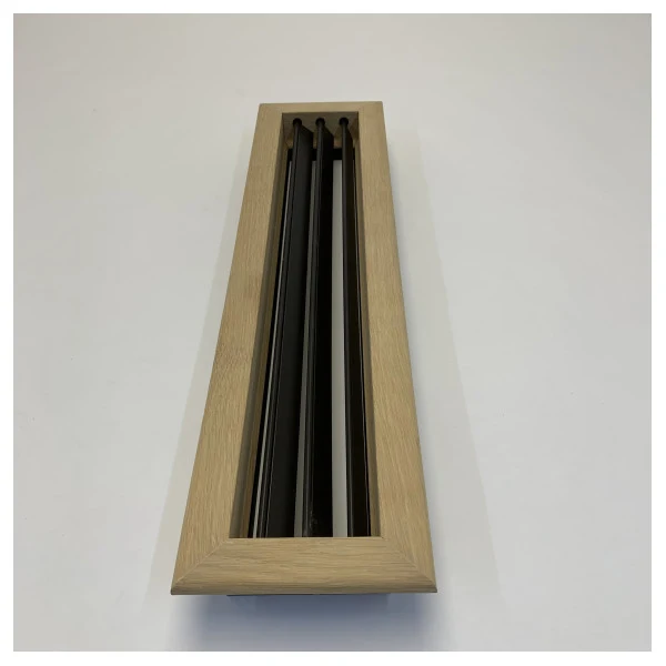 Grille de climatisation Veco MGRS407 Techwood Chêne 405 x 75mm