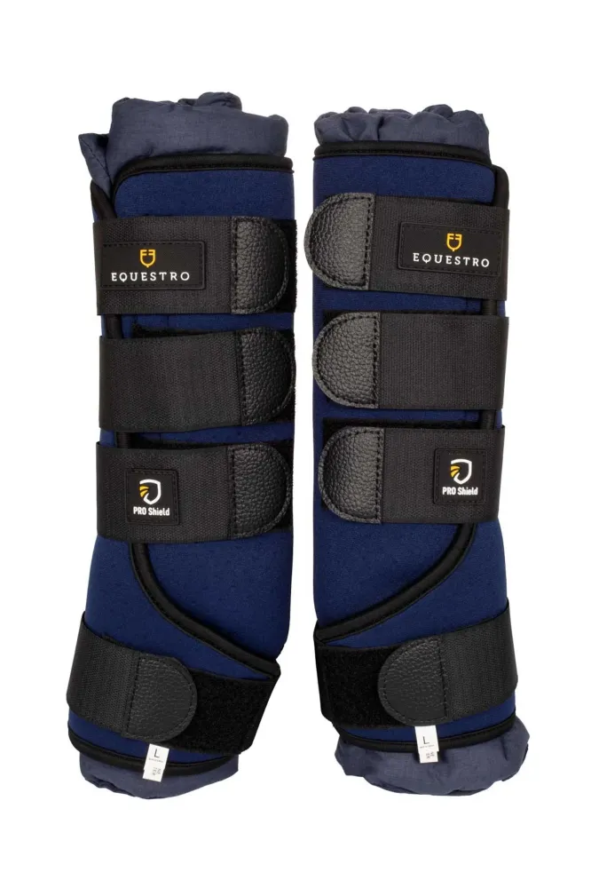 guêtres d’écurie en néoprène Navy S
