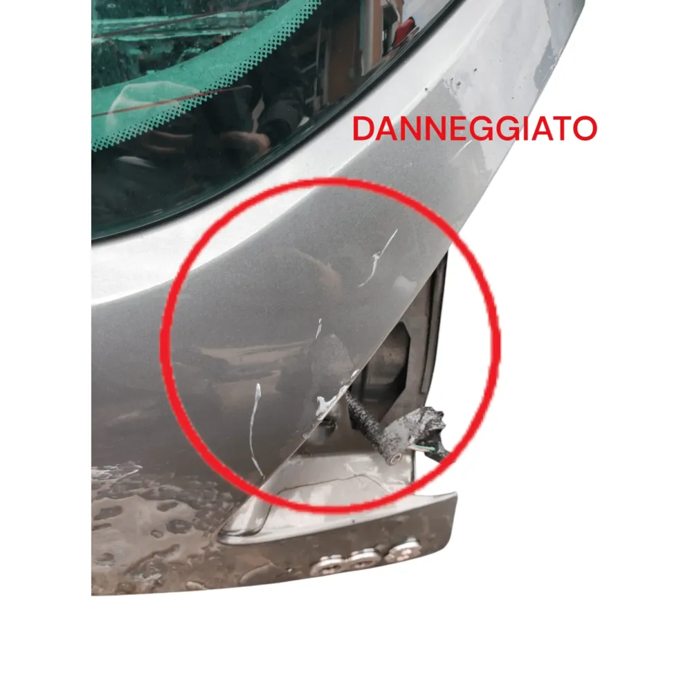 Hood / Tailgate / Papagliaio Grey Grey Peugeot 3008 I Series (2009-2016)