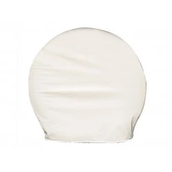 Housse de Pneu Unique - Vinyle Blanc Polaire - Pour Pneus 27 à 29 Pouces - Ensemble de 2