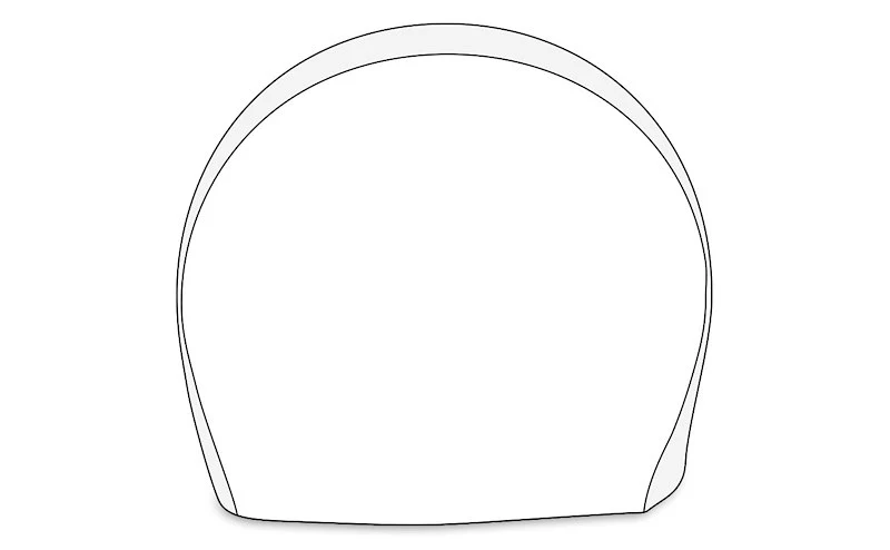 Housse de Pneu Unique - Vinyle Blanc Polaire - Pour Pneus 27 à 29 Pouces - Ensemble de 2