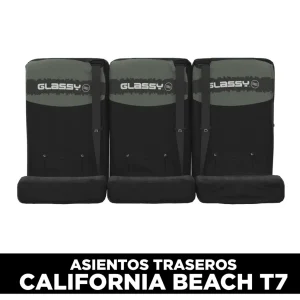 Housse de siège arrière imperméable California Beach T7 Army