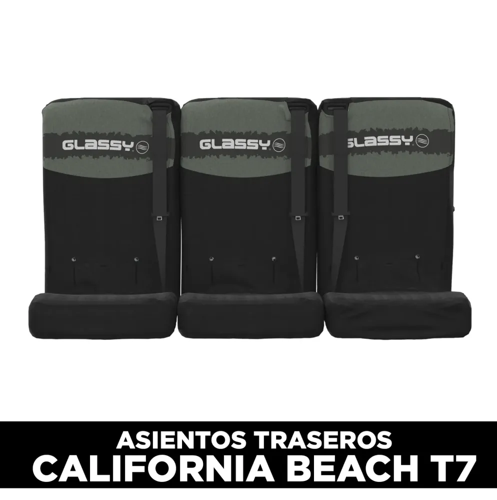Housse de siège arrière imperméable California Beach T7 Army