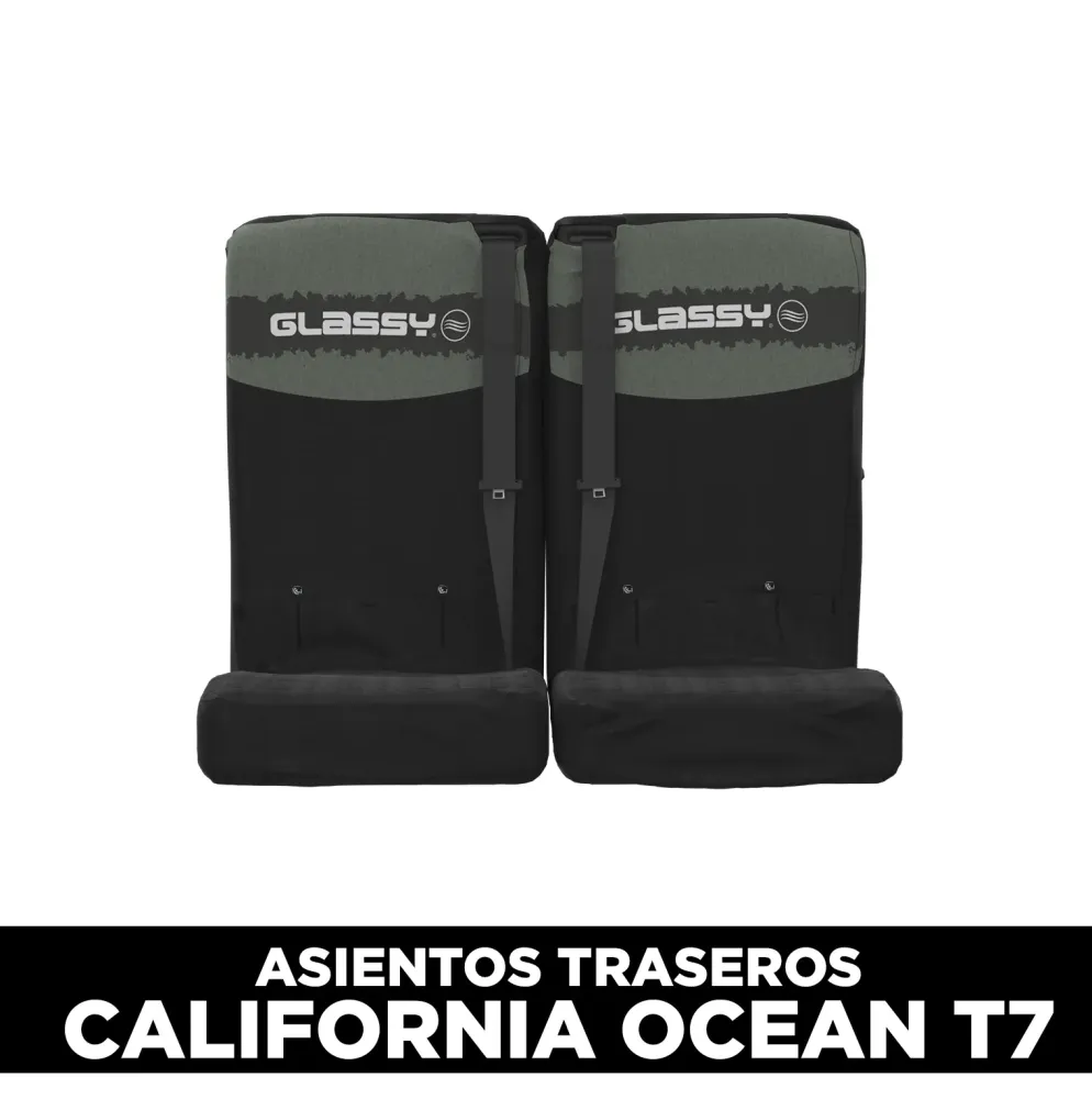 Housse de siège arrière imperméable California Ocean T7 Army