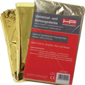 HP AUTOZUBEHÖR Couverture de sauvetage DIN 13164 L2100xB1600xH0,2env.mm ( 4000818628 )