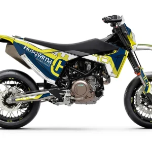 Husqvarna 701 Enduro KITS DÉCO - "Celltrace" (Bleu)