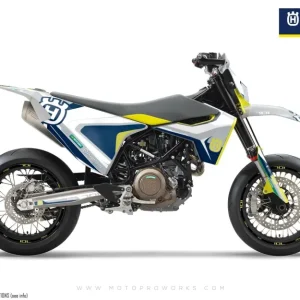 Husqvarna 701 Enduro Kits Déco - "Kicker" (Blanc)