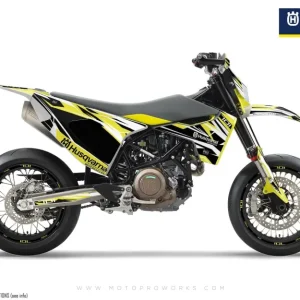 Husqvarna 701 Enduro Kits Déco - "Ripple" (Jaune)