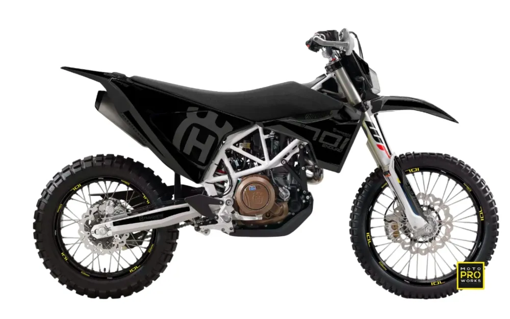 Husqvarna 701 Enduro Kits Déco - "SEVENOHTWO" (Noir)