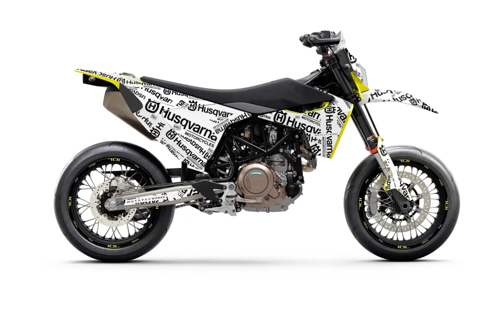 Husqvarna 701 KITS DÉCO - "Prototype" (Blanc)