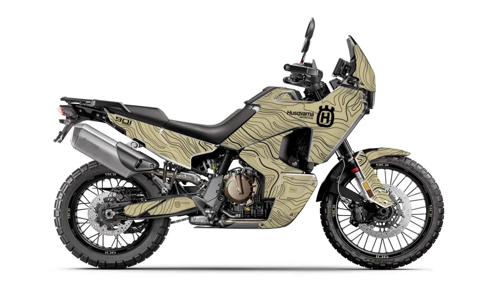 HUSQVARNA Norden 901 KITS DÉCO - "Topography" (Sand)