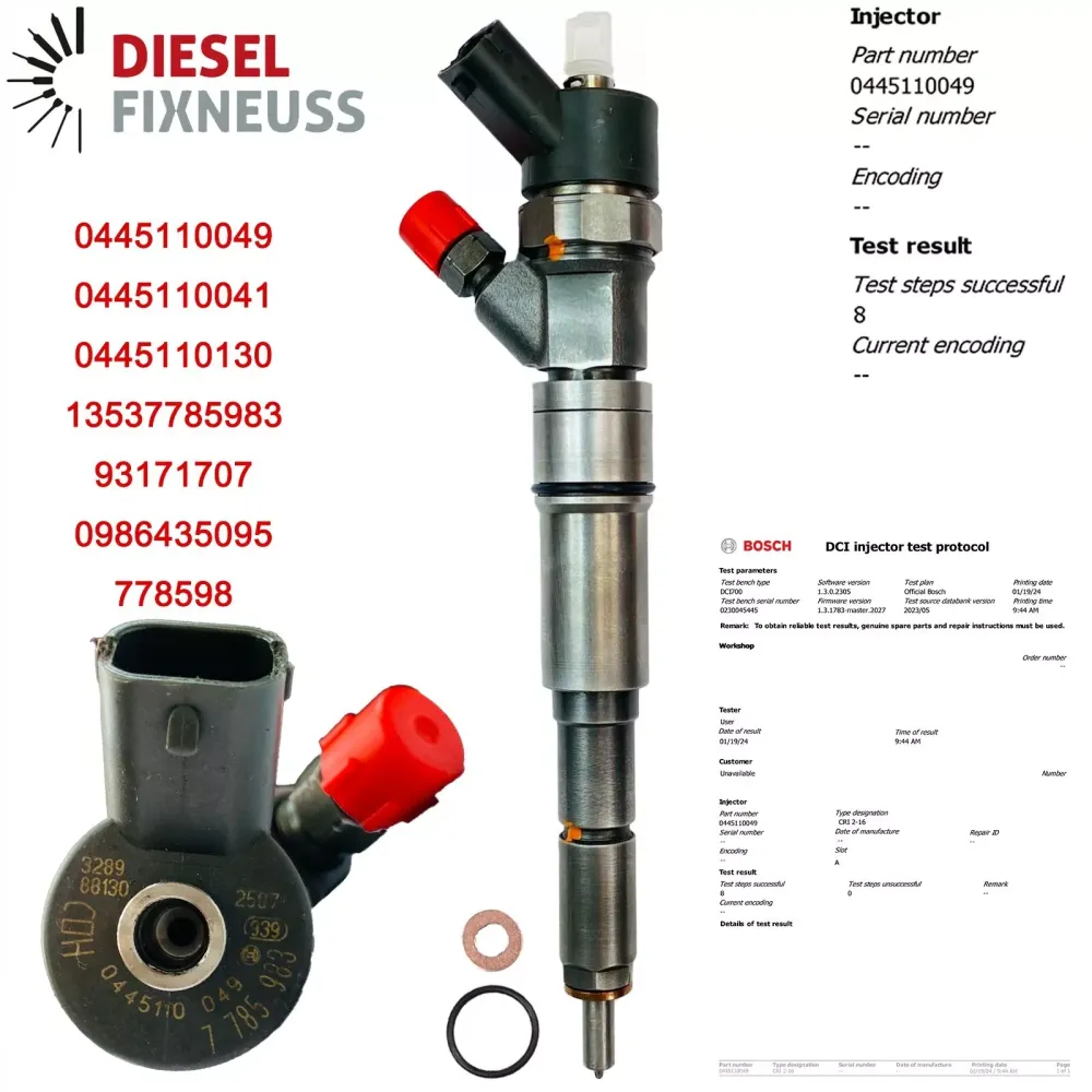 Injecteur 0445110130 BMW E39 525d 525 d 120kW/163PS 13537785983