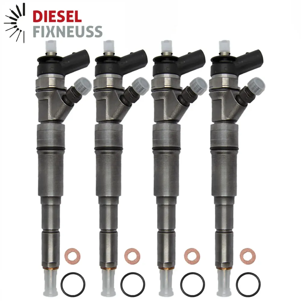 4x Injecteur 0445110131 BMW E46 320d (150ps) 330d 330xd (204ps) 320td 7788609