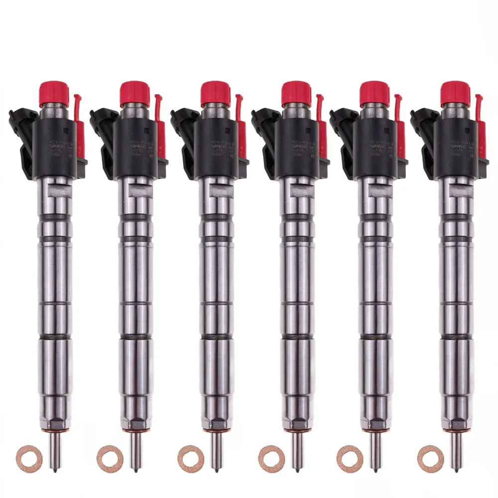 6x Injecteur 0445116013 Land Rover Discovery 4 Range Range Rover Sport piezo