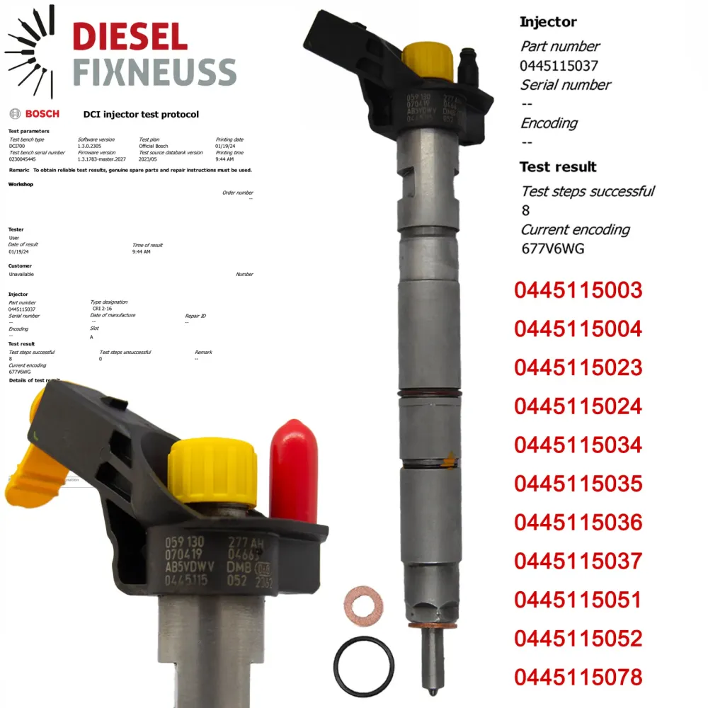 Injecteur Audi VW 3.0 0445115004 0445115052 059130277Q 059130277AH