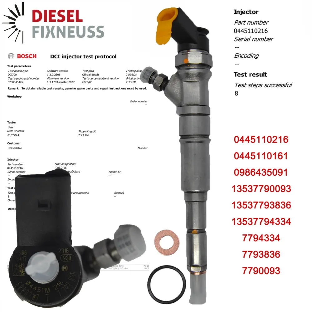 INJECTEUR BMW 0445110216 13537790093 13537793836 13537794334 BOSCH