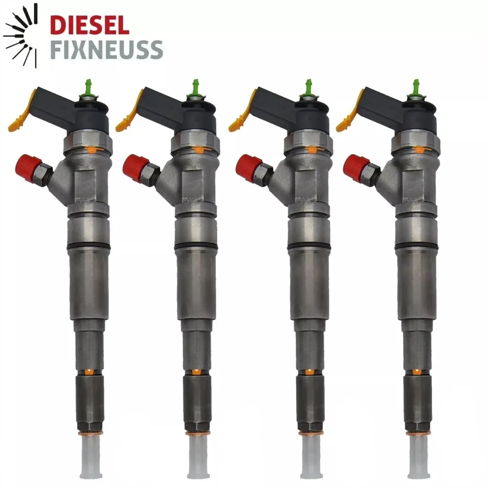4x injecteur BOSCH 0445110183 FIAT qubo panda 500 idée 1.3 MLTJ