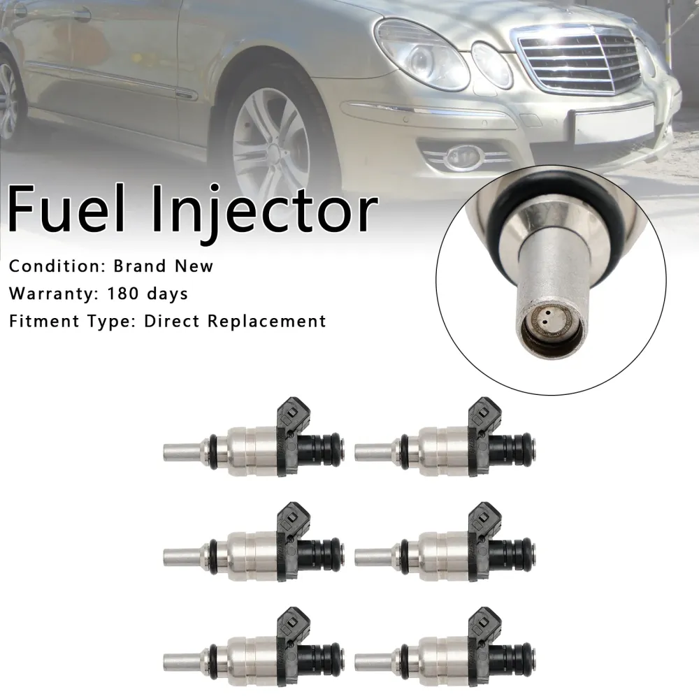 Injecteur de carburant 13537546244 adapté à BMW 325xi 325i 320i 325Ci 525i 2001 – 2005, 6 pièces