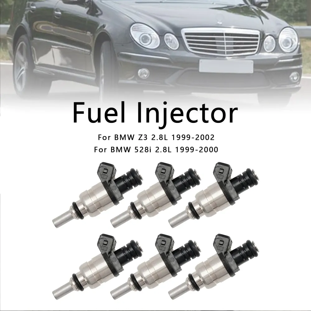 Injecteur de carburant 13537546244 adapté à BMW 325xi 325i 320i 325Ci 525i 2001 – 2005, 6 pièces