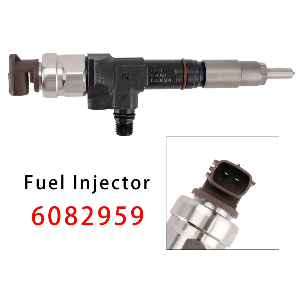 Injecteur de carburant pour Caterpillar CAT C3.3B 257D 277D 287D 259D 289D 6082959, 1 pièce