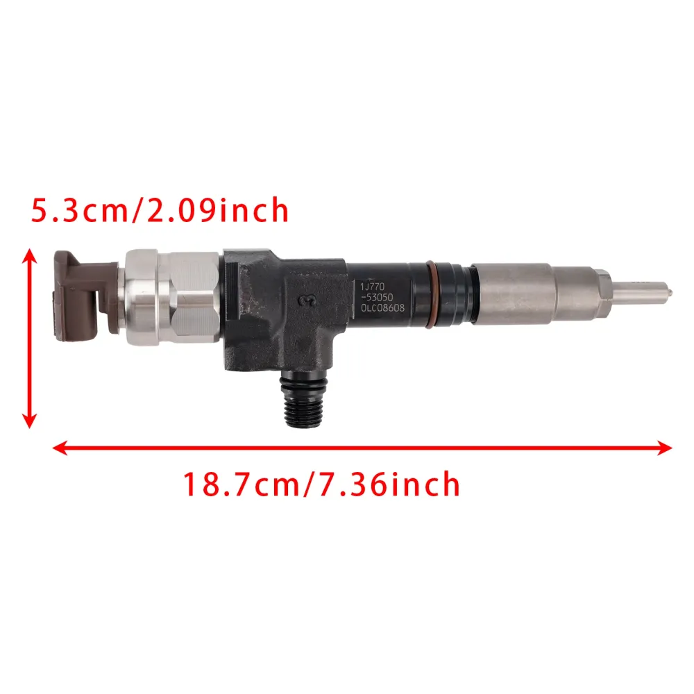 Injecteur de carburant pour Caterpillar CAT C3.3B 257D 277D 287D 259D 289D 6082959, 1 pièce