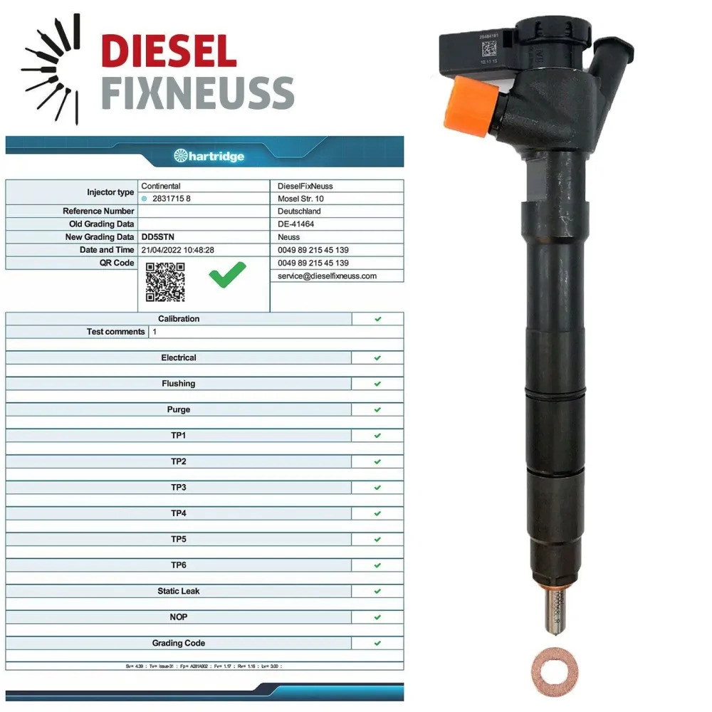 Injecteur Delphi Citroen,Ford,Suzuki 28317158 HRD385 320/06881