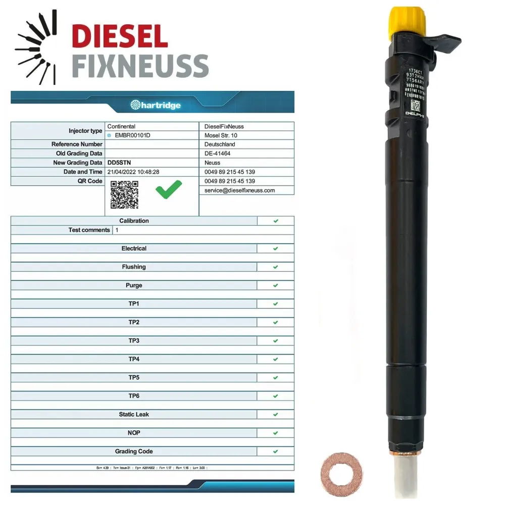 4x injecteur Ford Fiat Peugeot Citroën 2.0 TDCI HDI D Multijet