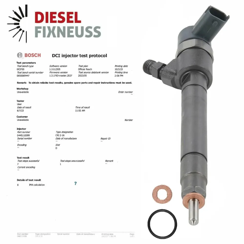 Injecteur Mercedes CDI 0445110099 A6110701387 A6110701787