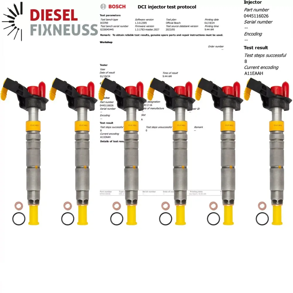 6x Injecteur Mercedes CLS GLK GLC GL C E 0445116026 A6420701187