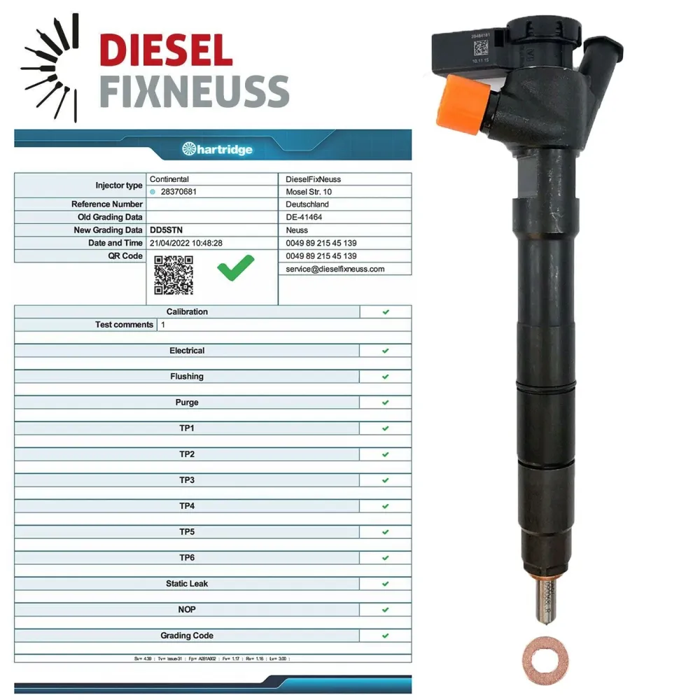 Injecteur 1.6 Tdi 04L130277D Delphi 28370681 Audi Seat Skoda VW 04L130277BC