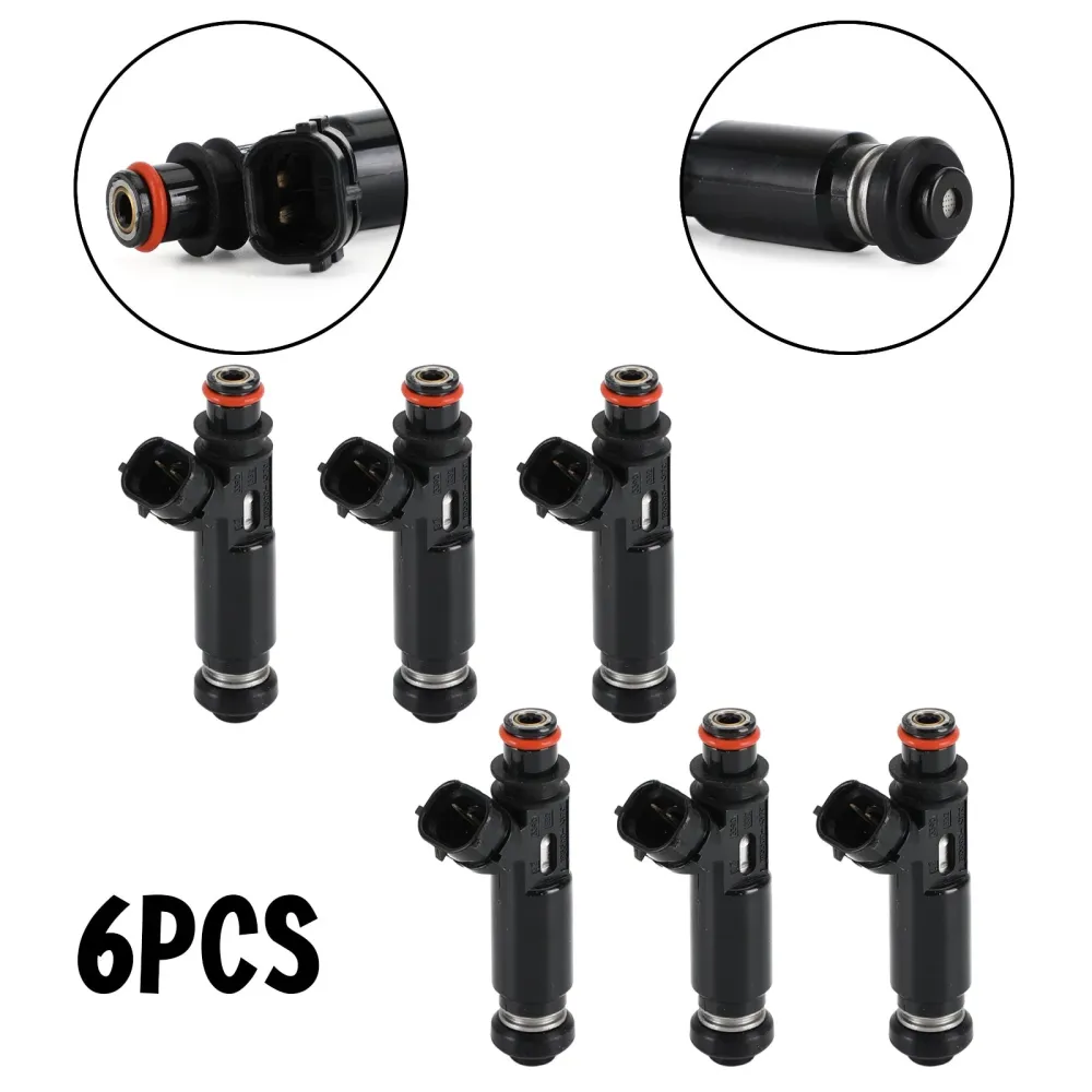 Injecteurs de carburant 195500 – 4370, adaptés à Mitsubishi Montero Pajero 3,8l V6 2003-2006, 6 pièces