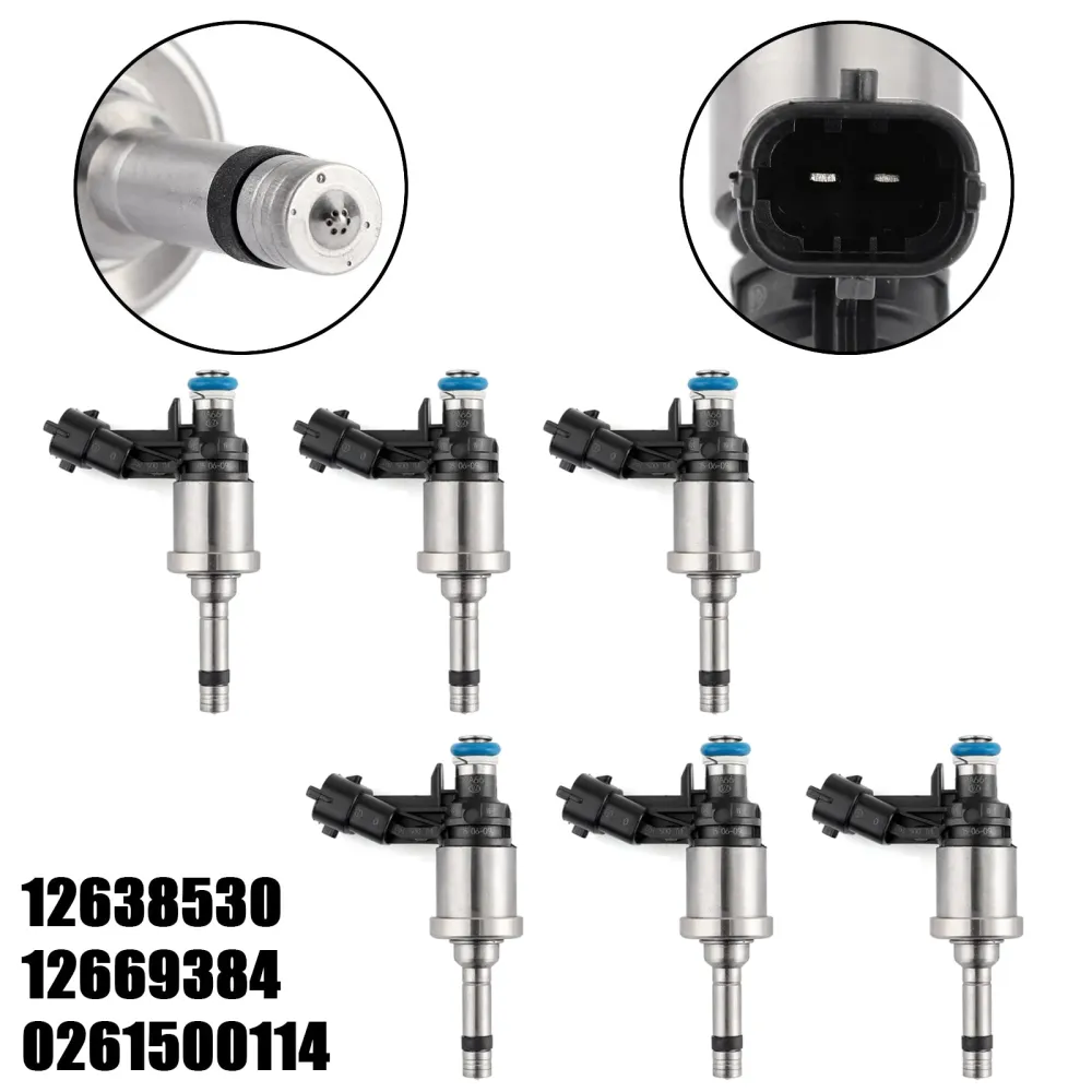 6x injecteurs de carburant pour GM Chevrolet Camaro Traverse GMC Acadia CTS 3.6L 12638530 générique