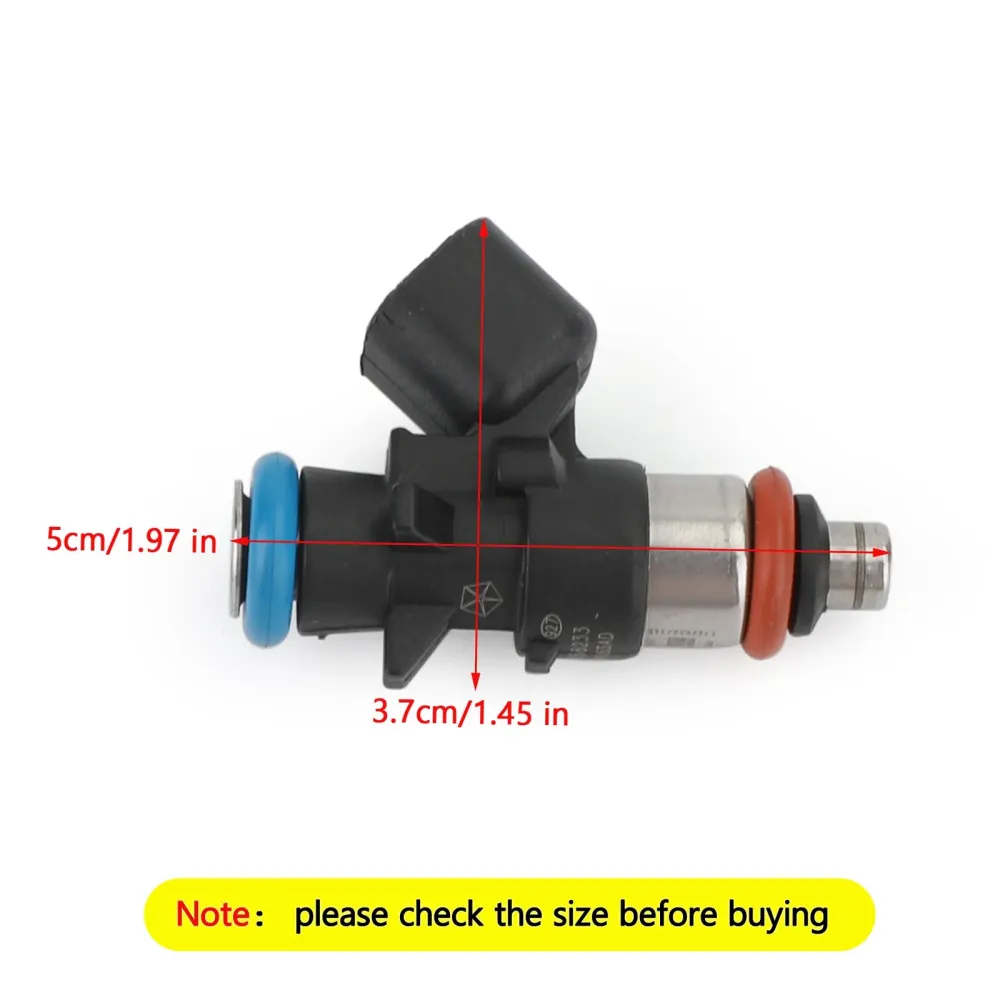 Injecteurs de carburant pour Chrysler 12-17 Wranger 14-17 Ram 3,6l 0280158233 générique, 6 pièces