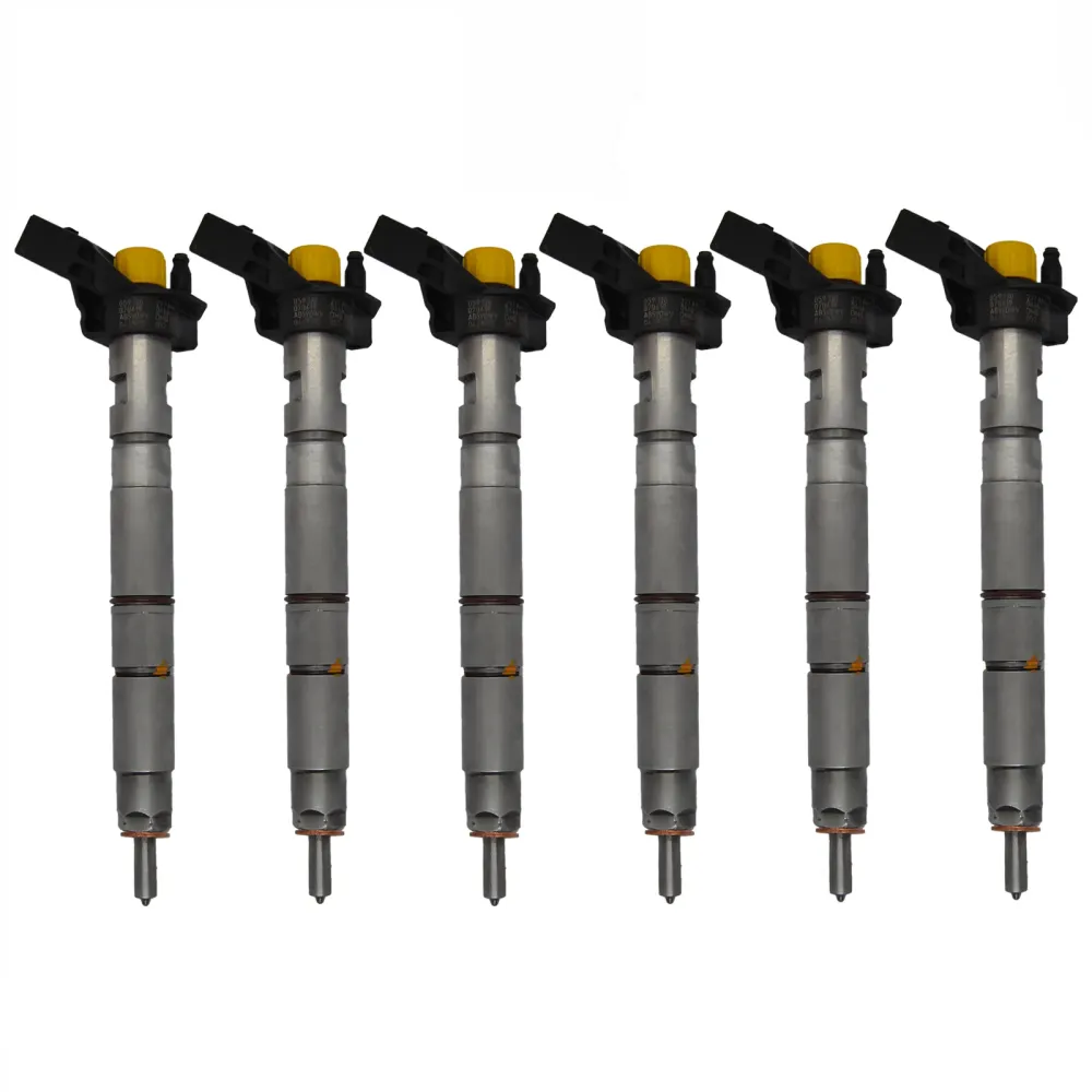 6 injecteurs d'échange 0445115037 059130277AB BOSCH Audi / VW V6 3.0 TDI