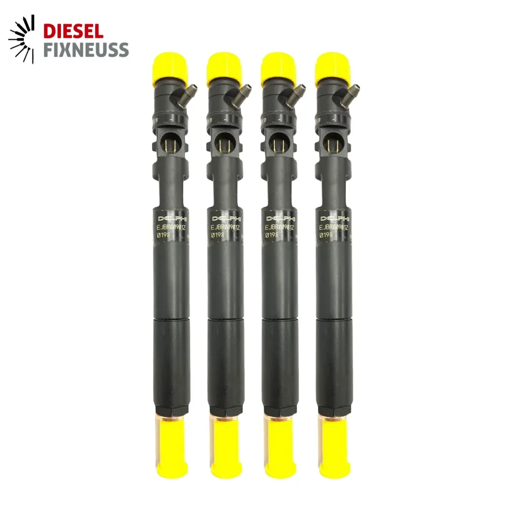 4x Inyector DELPHI EJBR02301Z Hyundai Terracan KIA Carnival 2.9 CDRi