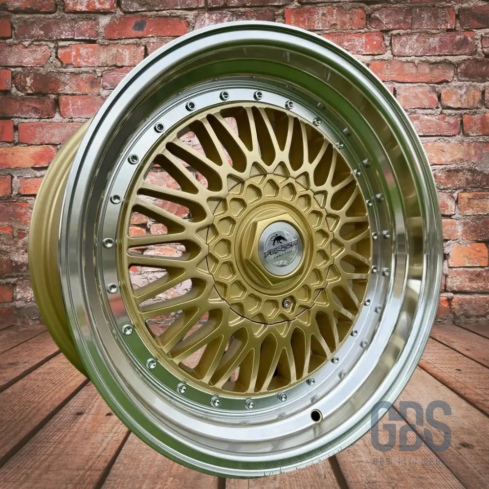 4 jantes Look BBS RS (Forzza) Gold BMW R17" X 8.5" ET30