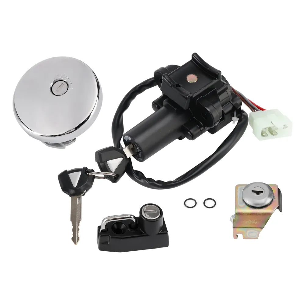 Kawasaki 2024 W800 Ensemble de verrouillage du contacteur d'allumage ABS 27048-5311 51049-0003