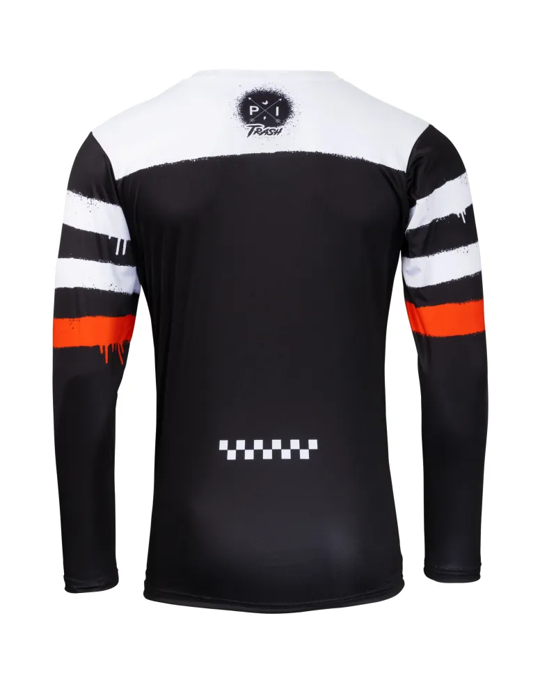 Maillot enfant Pull- Trash noir/orange 2023 KENNY