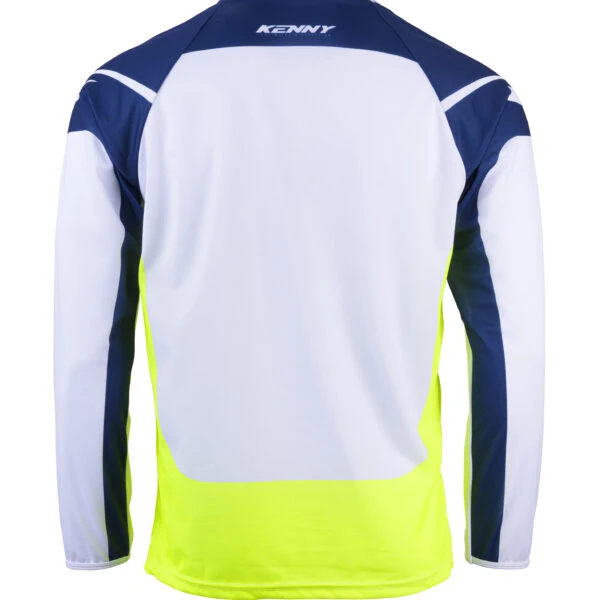 Maillot Kenny Force navy/jaune fluo 2024