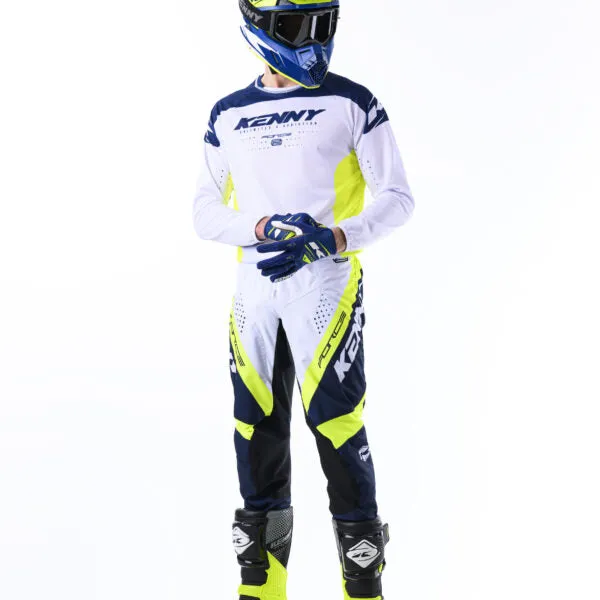 Maillot Kenny Force navy/jaune fluo 2024