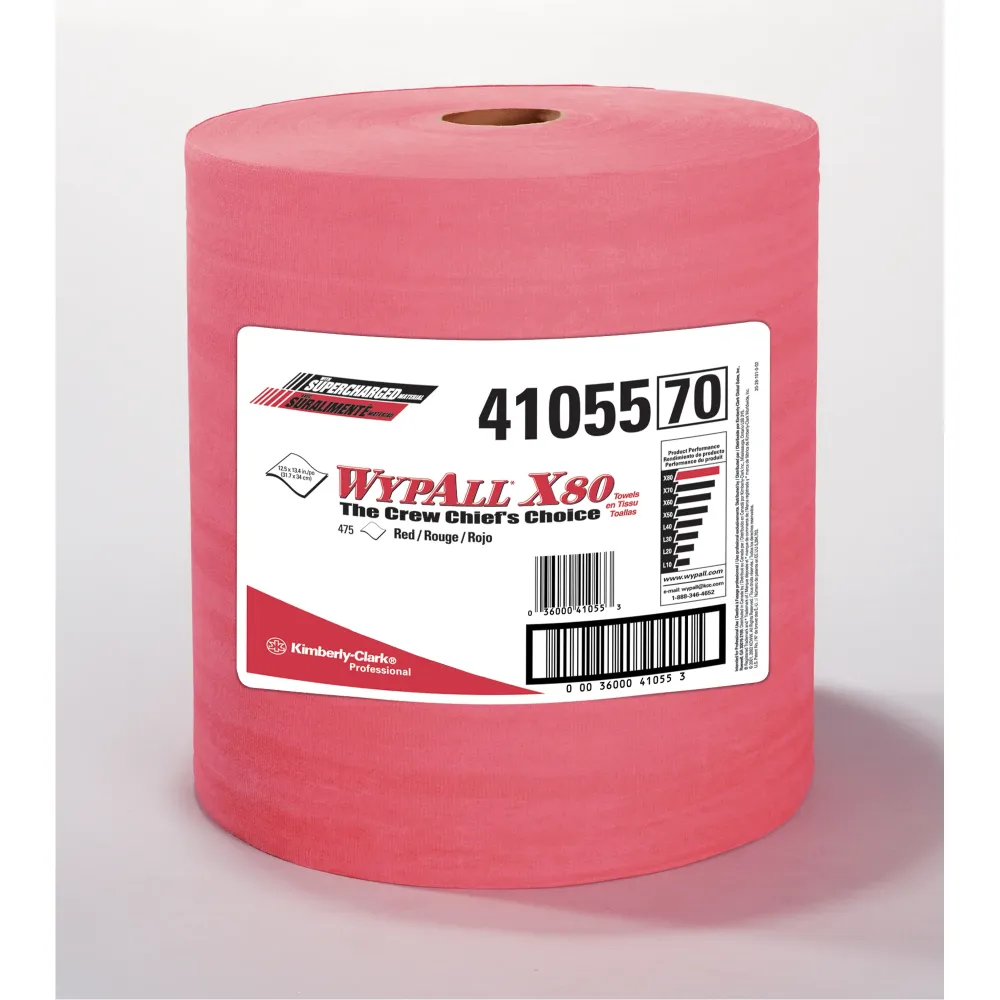 Essuie-glaces X80, robustes, 13-2/5" L x 12-1/2" l KIMBERLY-CLARK